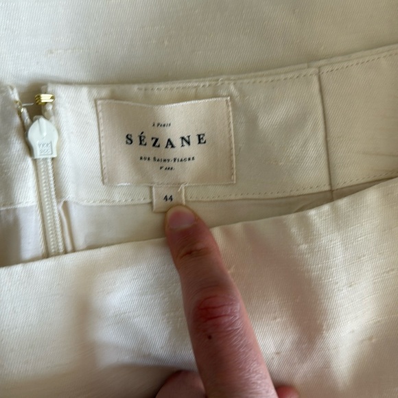 SÉZANE Malia Skirt Ecru - Picture 1 of 3